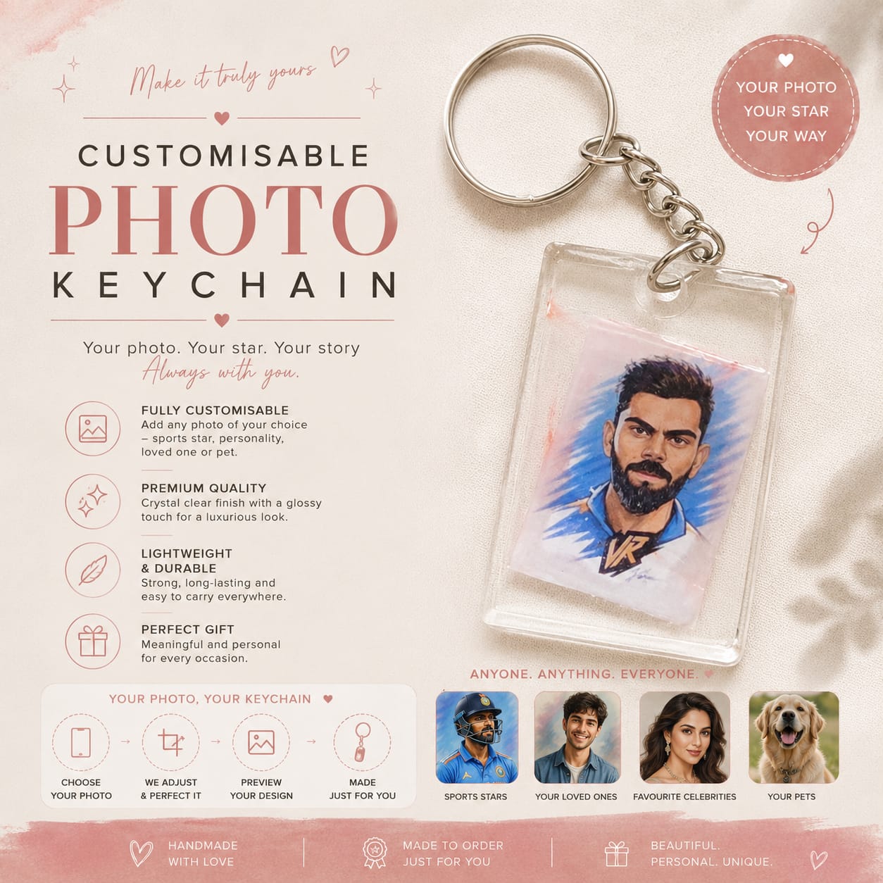 idol keychain